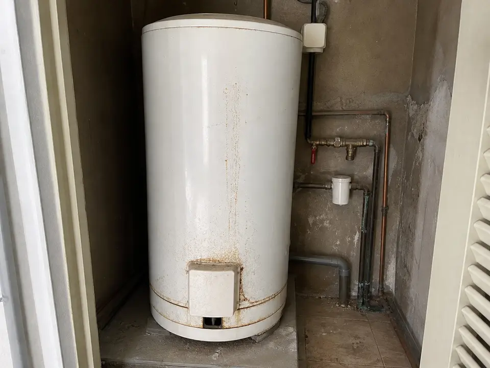 Remplacement de chauffe-eau avant intervention