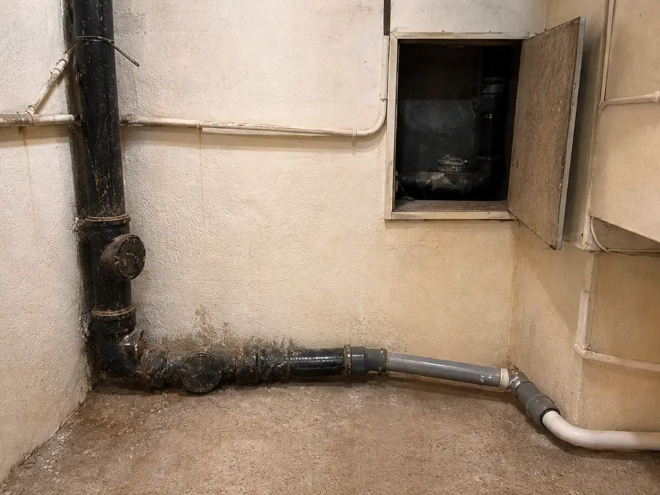 Reprise réseau eaux usées avant intervention